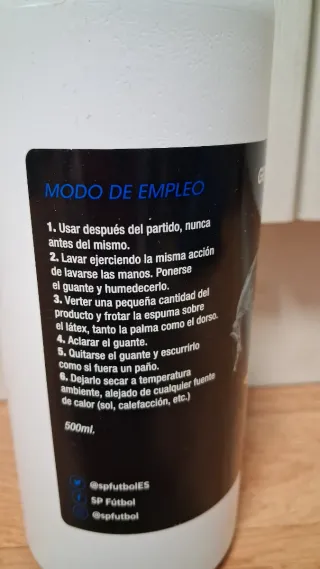 Gel Limpiaguantes SP sin abrir