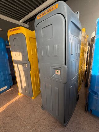 Sanitario modulo para obra quimico o con desague