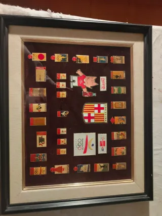 Pins Cuadro Barcelona 92