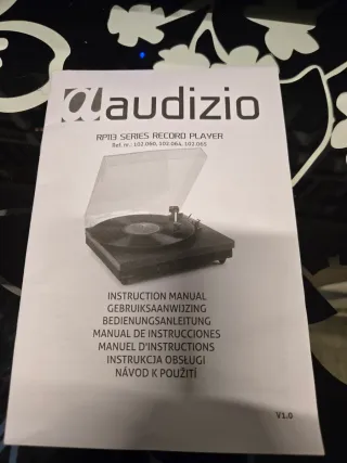 Giradischi Audizio RP113 USB Bluetooth