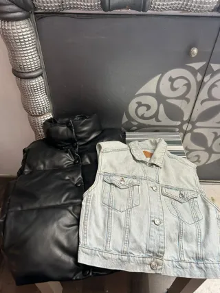 Lote 2 chalecos talla S (Zara y Stradivarius)