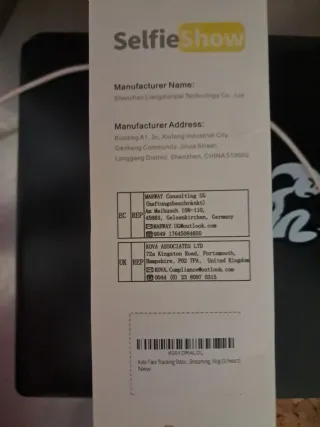 SelfieShow Trípode Seguimiento Facial 360