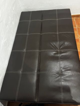 Sofá Cama Polipiel Marrón