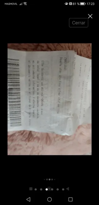 Pendientes Pandora Estrella Brillante