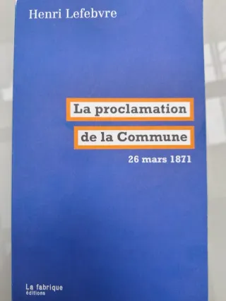 La proclamación de la Communa
