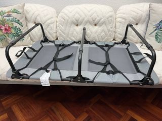 Cama para perro , color gris