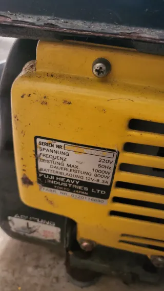 Generador Eléctrico Robin R1200 Endress