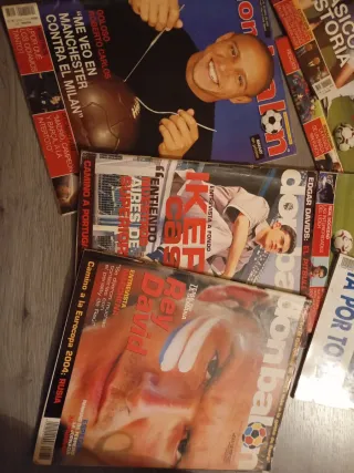 7 revistas 6 don balon y 1 revista Real Madrid