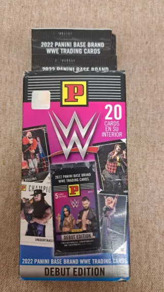 Cartas WWE Trading 2022 Panini Debut Edition