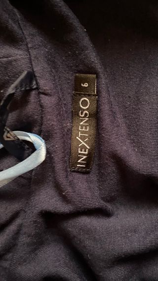 Chaqueta niña azul con corazones plateados