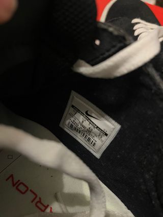 Zapatillas Nike Blazer Mid Negras Rojas