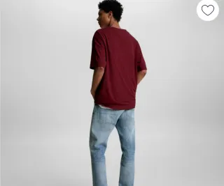 Camiseta Tommy Hilfiger Shawn Mendes Roja