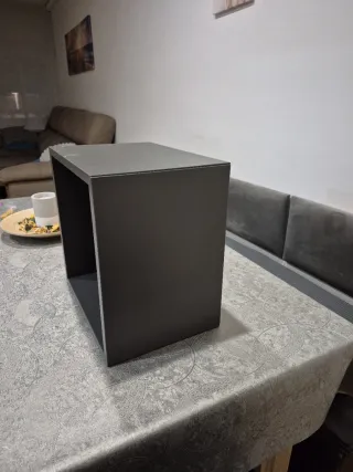 Estantería cubo gris