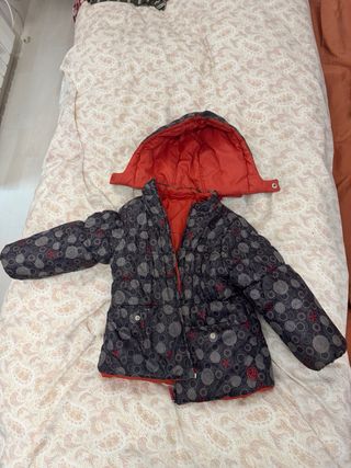 Abrigo niña 3-4 años