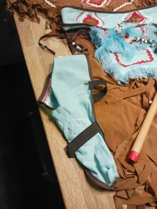 Disfraz India Niña Talla M 8-10 años