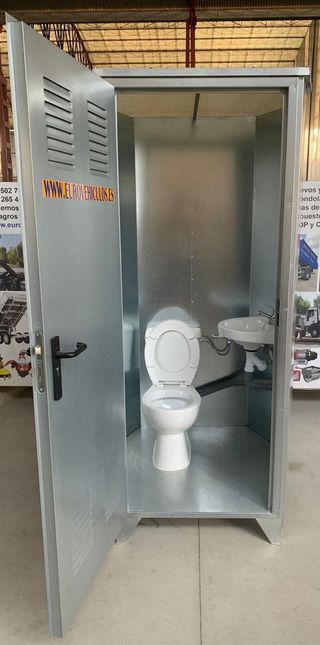 Baño portatil modulo prefabricado sanitario