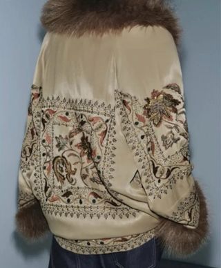 Kimono Zara bordado ZW Collection L