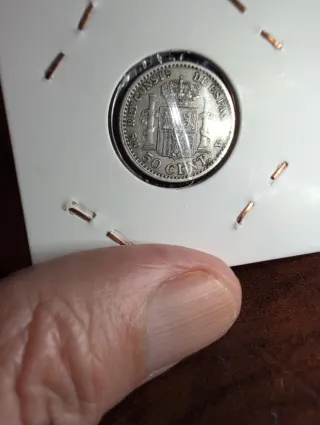 50 céntimos Alfonso XIII plata 1904