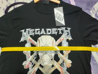 Camiseta Megadeth Negra
