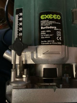Fresadora Exeed PR850-C-2 850W por jubilacion