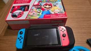 Nintendo Switch + Mario Rabbids Kindgom Battle