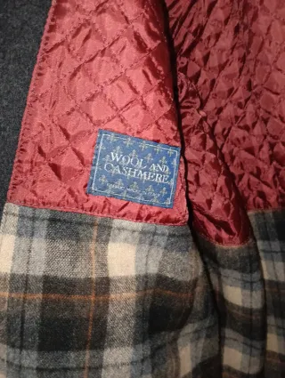 Chaquetón gris hombre