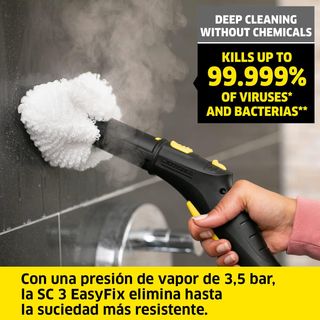 Kärcher SC 3 EasyFix Limpiadora de Vapor