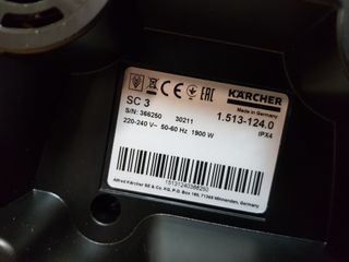 Kärcher SC 3 EasyFix Limpiadora de Vapor
