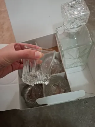 Juego Whisky 7 Piezas Cristal