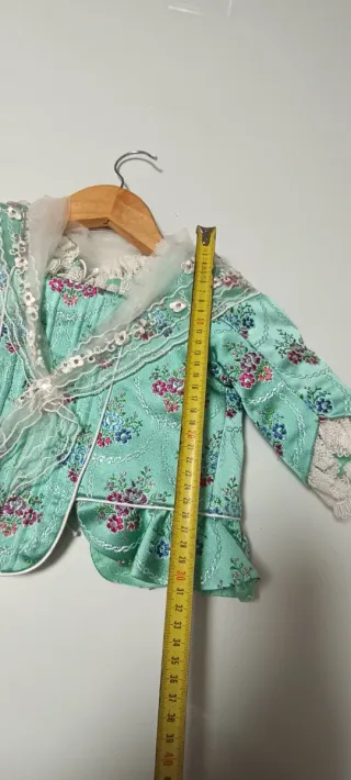 Vestido Fallera Niña 2-4 Años