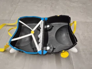 Maleta Infantil Trunki Ruedas Roja Negra