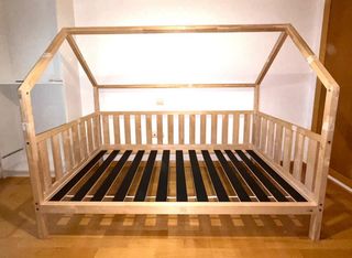 Cama Montessori Casa para niños Madera de abedul