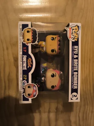 Funko Pop! Ryu & Brite Bomber Fortnite 2 Pack