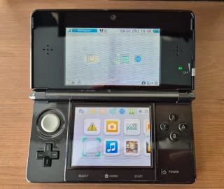 ¡Estado perfecto! Nintendo 3DS Cosmos Black.