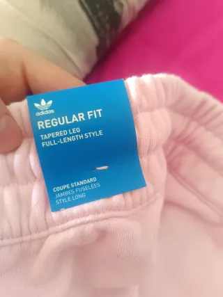 Pantalón Adidas Rosa Talla XS