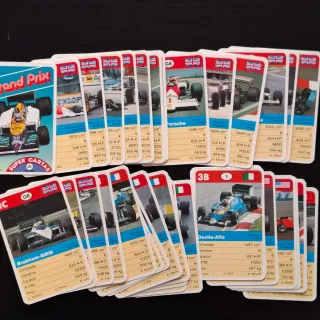 Mazzo Carte Vintage Grand Prix Majora - Super Cart