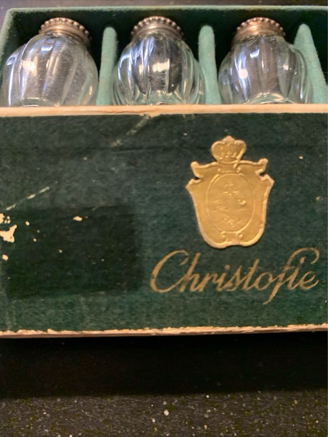 Set 3 Salini Vetro Christofle