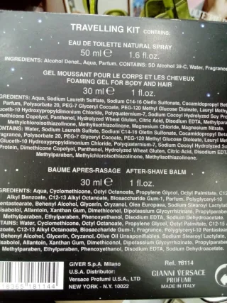 Versace The Dreamer Travelling Kit