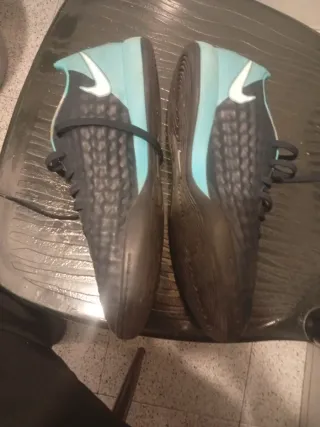 Zapatos Nike Futbol Talla 40.5 Azul/Negro