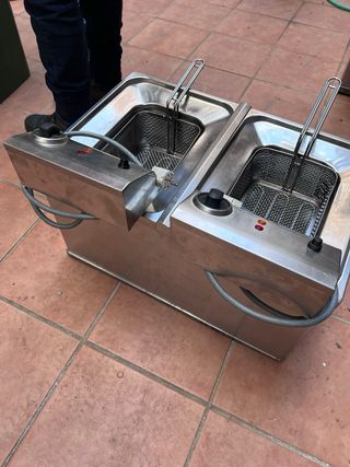 Freidora Doble Movilfrit sobremesa