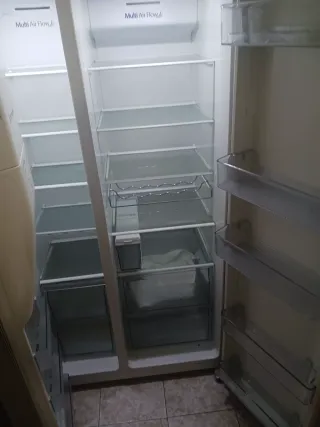 Nevera Americana Acero Inoxidable