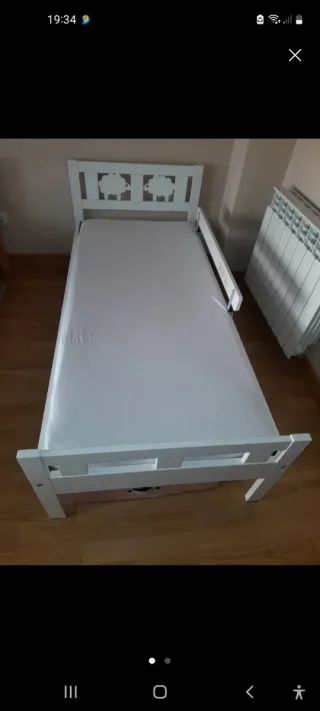 Cama  Kritter de Ikea sin colchón