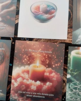 Oráculo Rituales con Velas y Sal
