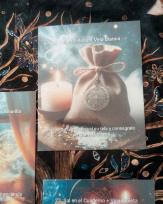 Oráculo Rituales con Velas y Sal