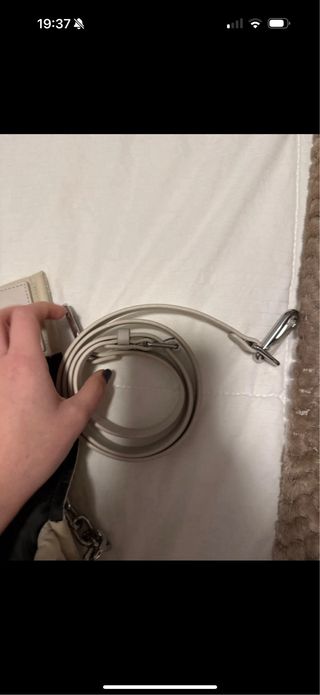 Bolso Bimba y Lola Nylon Cadena Plateada