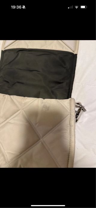 Bolso Bimba y Lola Nylon Cadena Plateada