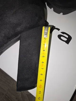 Botines Elara negros tacón mujer talla 37