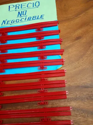 Scalextric: Lote 13 vallas pista gris curva r2