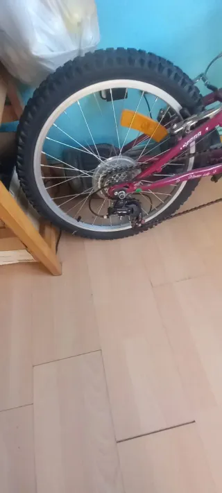 Bicicleta infantil niña