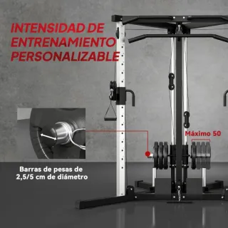SPORTNOW Máquina Multiestación Musculación